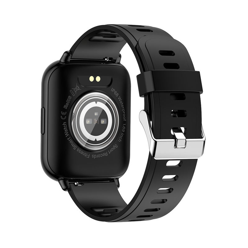 Zinc Alloy IPS Smart Watch Unisex , Multifunctional Heart Monitoring Watches