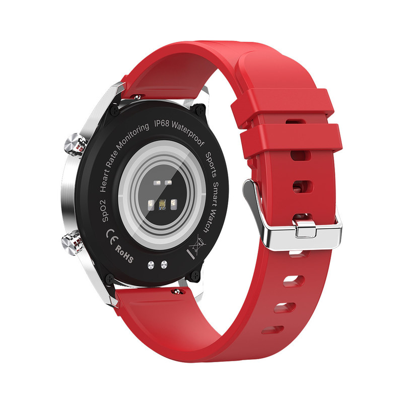 IP68 Waterproof Steel Classic Style Smartwatch 46x46x10.8mm Durable