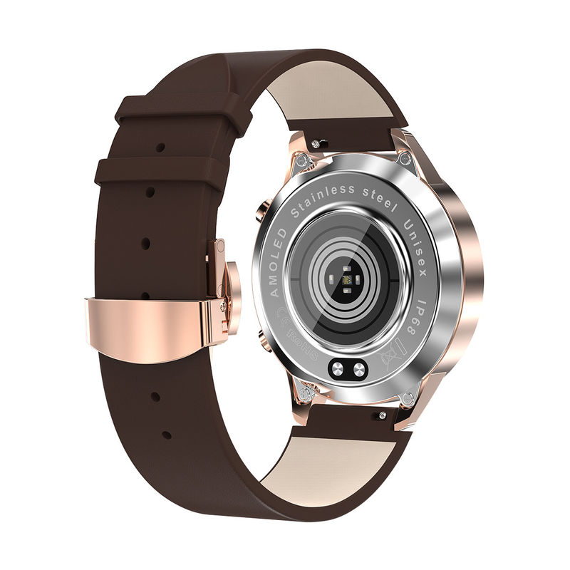 Ultrathin 390x390 Round Shape Smart Watch Multifunctional Durable