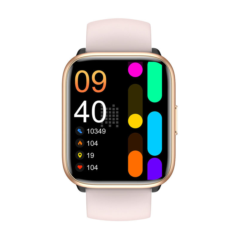 SDK Durable Square Shaped Smartwatch Aluminum Alloy App Control