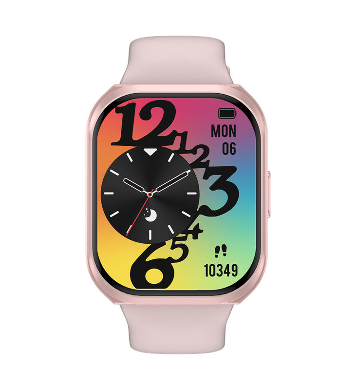 2.01 Inch Multifunction Bluetooth Wrist Watch With Health Stress Monitor