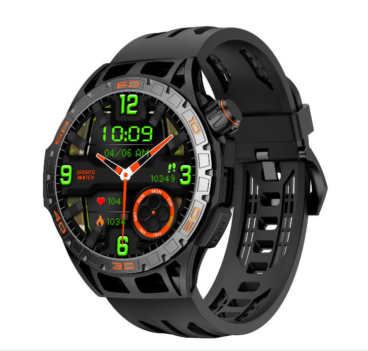 Heart Rate Monitoring Smart Watch With 1.43" Screen IP68 Waterproof BT Calls