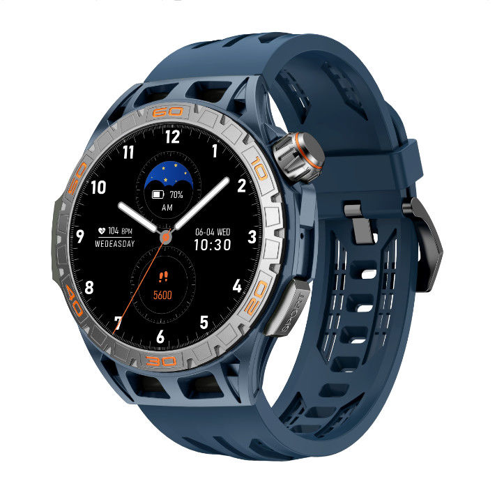 Heart Rate Monitoring Smart Watch With 1.43" Screen IP68 Waterproof BT Calls