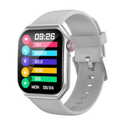 Linwear AMOLED BT che chiama la manopola girante di Smartwatch bottone di alluminio