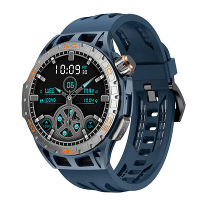 lo Smart Watch di sport all'aperto della batteria 400mAh con le chiamate giranti di BT della manopola funziona