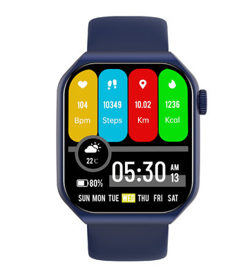 Smart Watch unisex di Linwear con l'esposizione di AMOLED per cuore Rate Monitor Running
